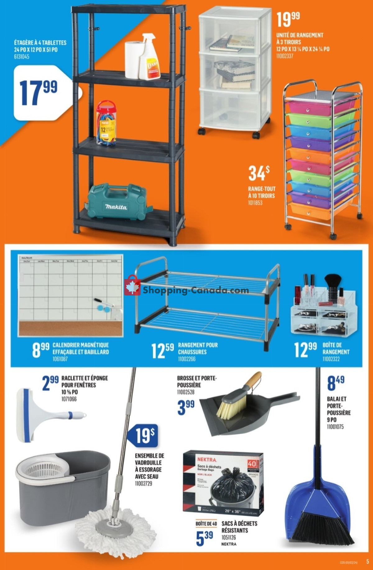 Canac flyer from Thursday February 1, 2024 to Wednesday February 7, 2024 - page 5