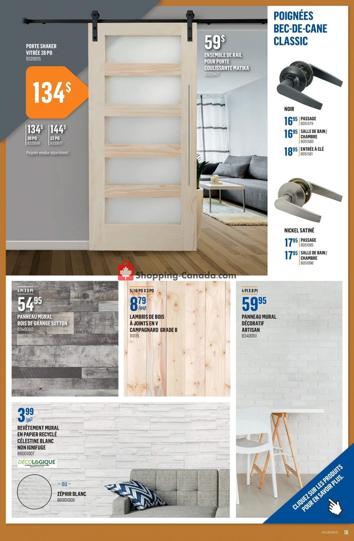 Canac flyer from Thursday January 26, 2023 to Wednesday February 1, 2023 - page 10