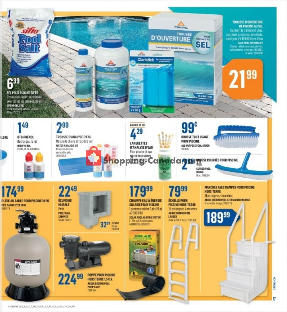 Canac flyer from Thursday May 16, 2019 to Wednesday May 22, 2019 - page 17