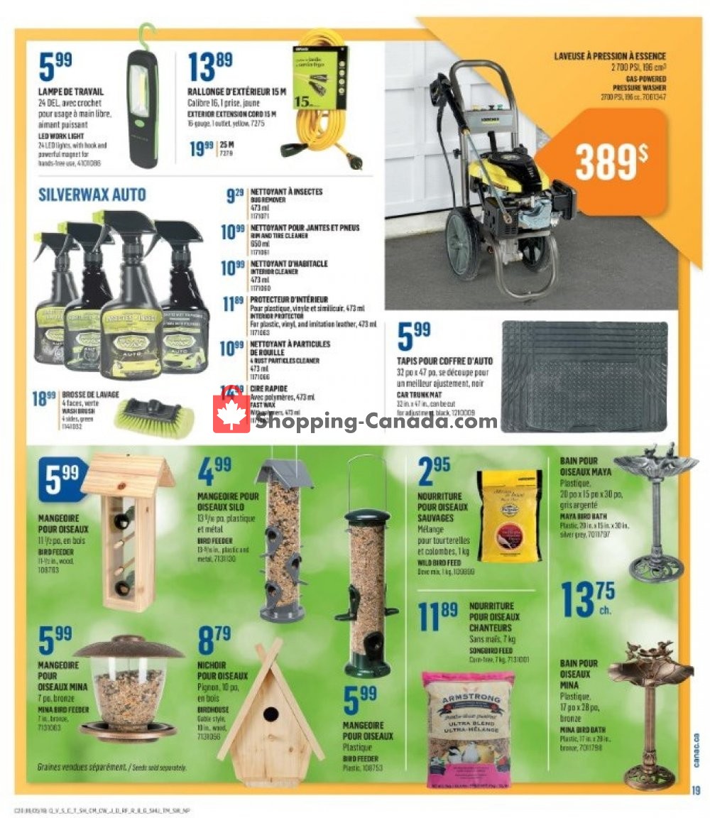 Canac flyer from Thursday May 16, 2019 to Wednesday May 22, 2019 - page 19