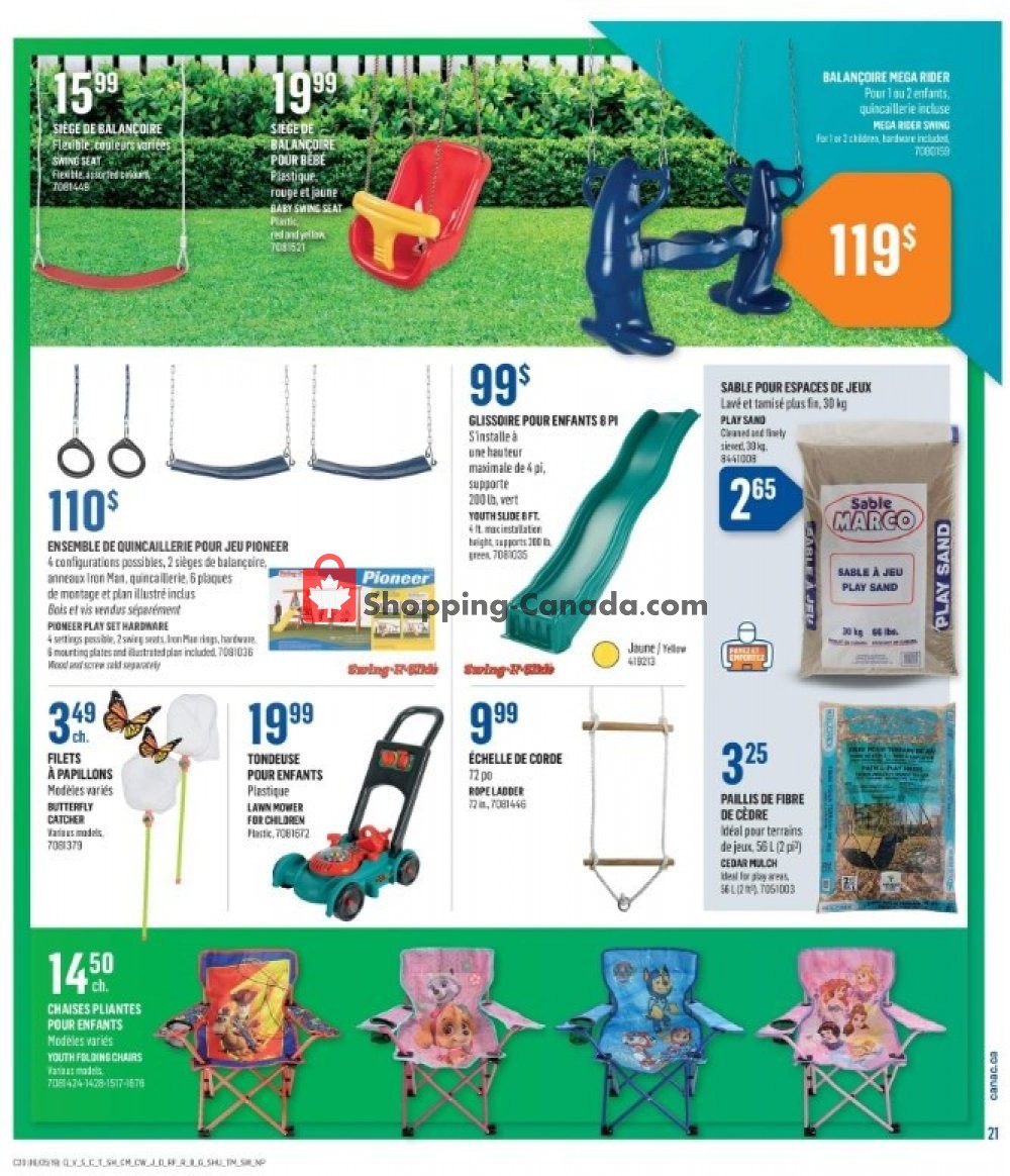 Canac flyer from Thursday May 16, 2019 to Wednesday May 22, 2019 - page 21