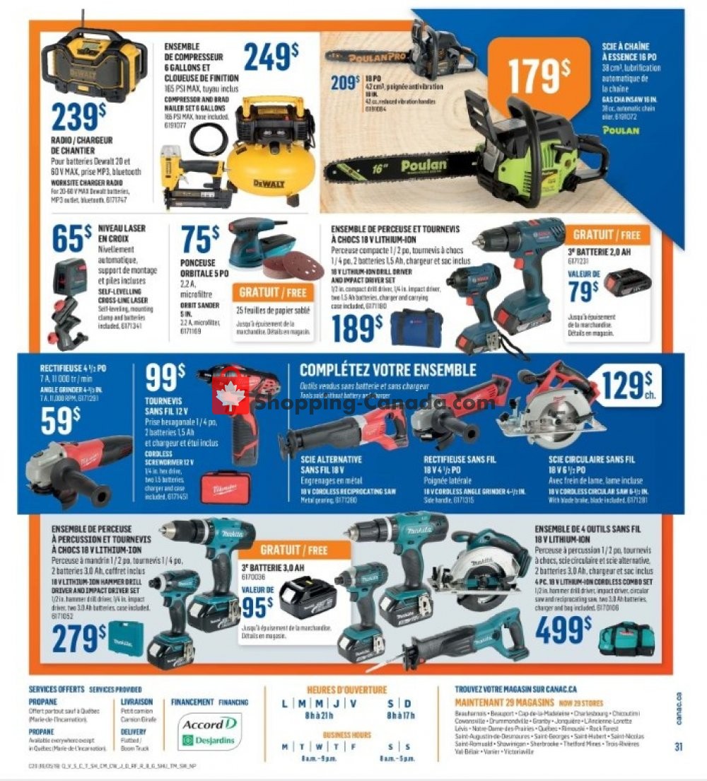 Canac flyer from Thursday May 16, 2019 to Wednesday May 22, 2019 - page 31