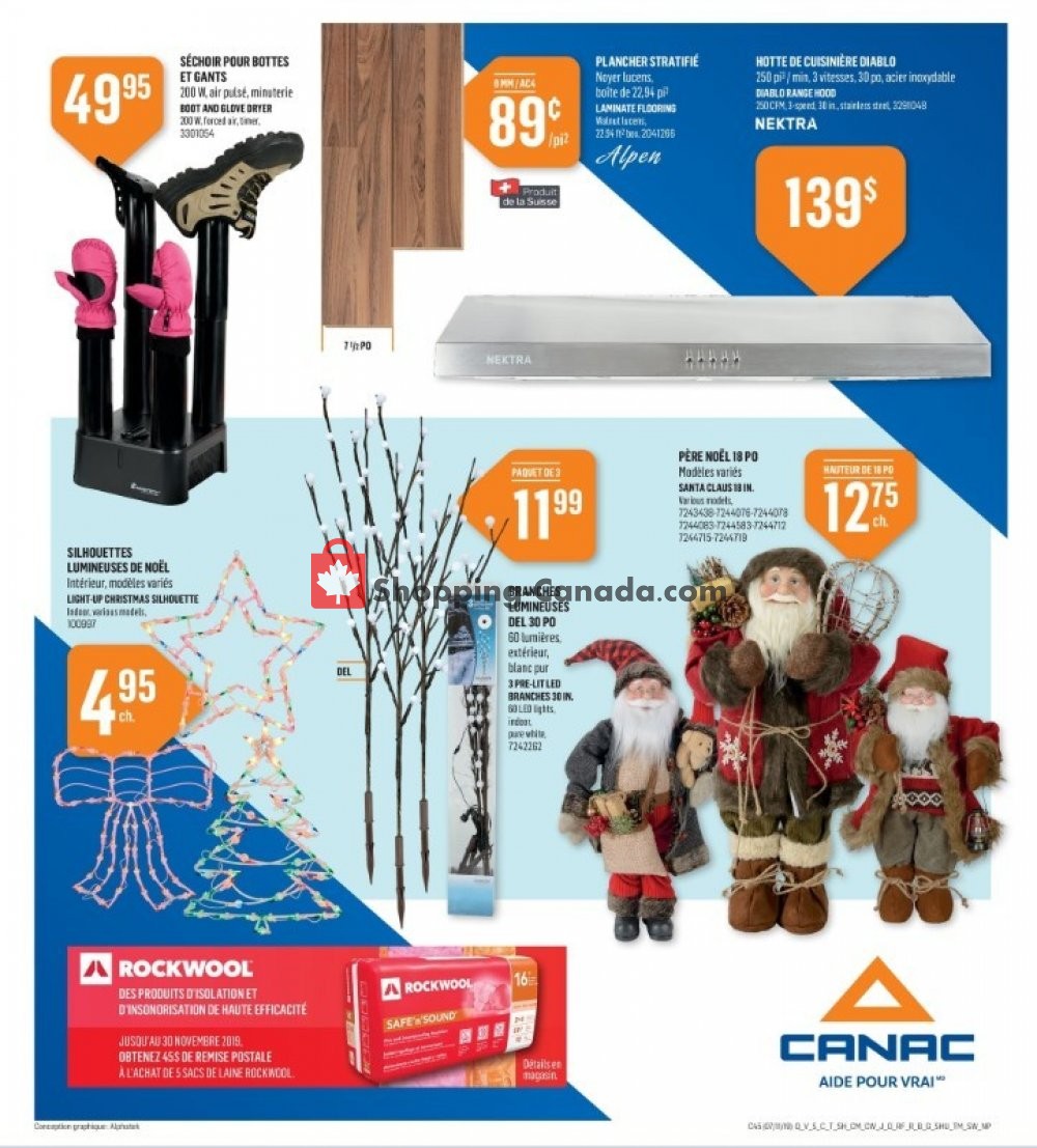 Canac flyer from Thursday November 7, 2019 to Wednesday November 13, 2019 - page 17