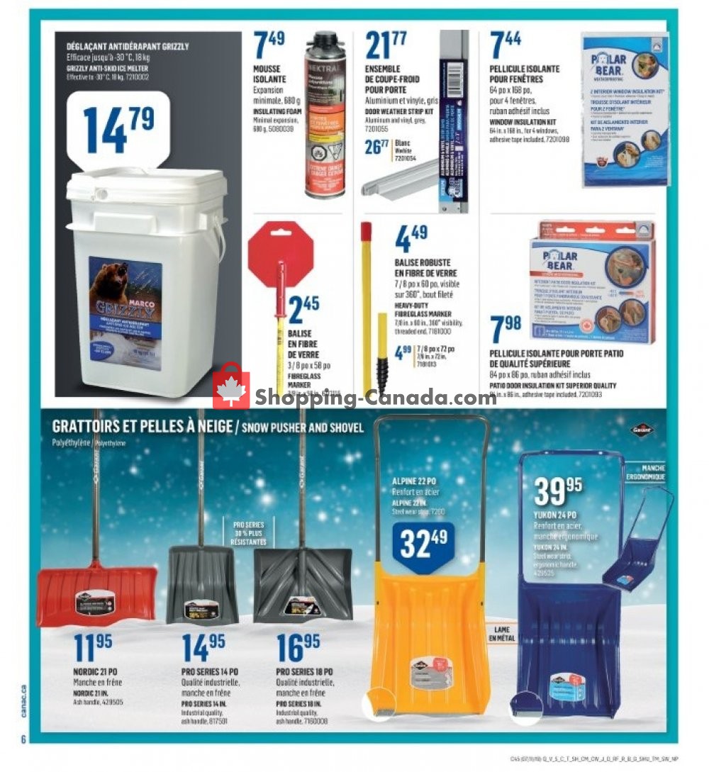 Canac flyer from Thursday November 7, 2019 to Wednesday November 13, 2019 - page 7