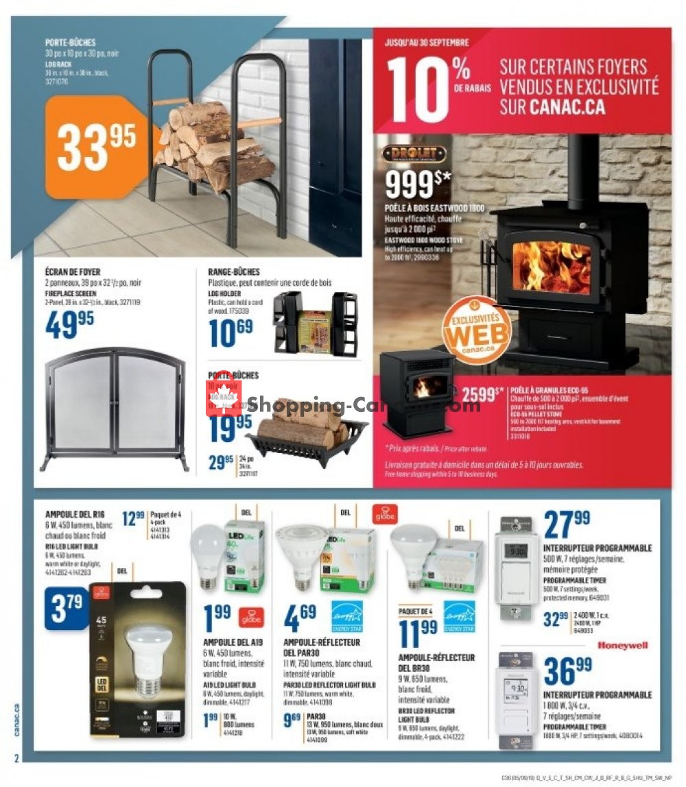 Canac flyer from Thursday September 5, 2019 to Wednesday September 11, 2019 - page 2