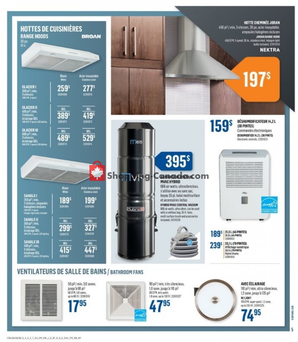 Canac flyer from Thursday September 5, 2019 to Wednesday September 11, 2019 - page 5