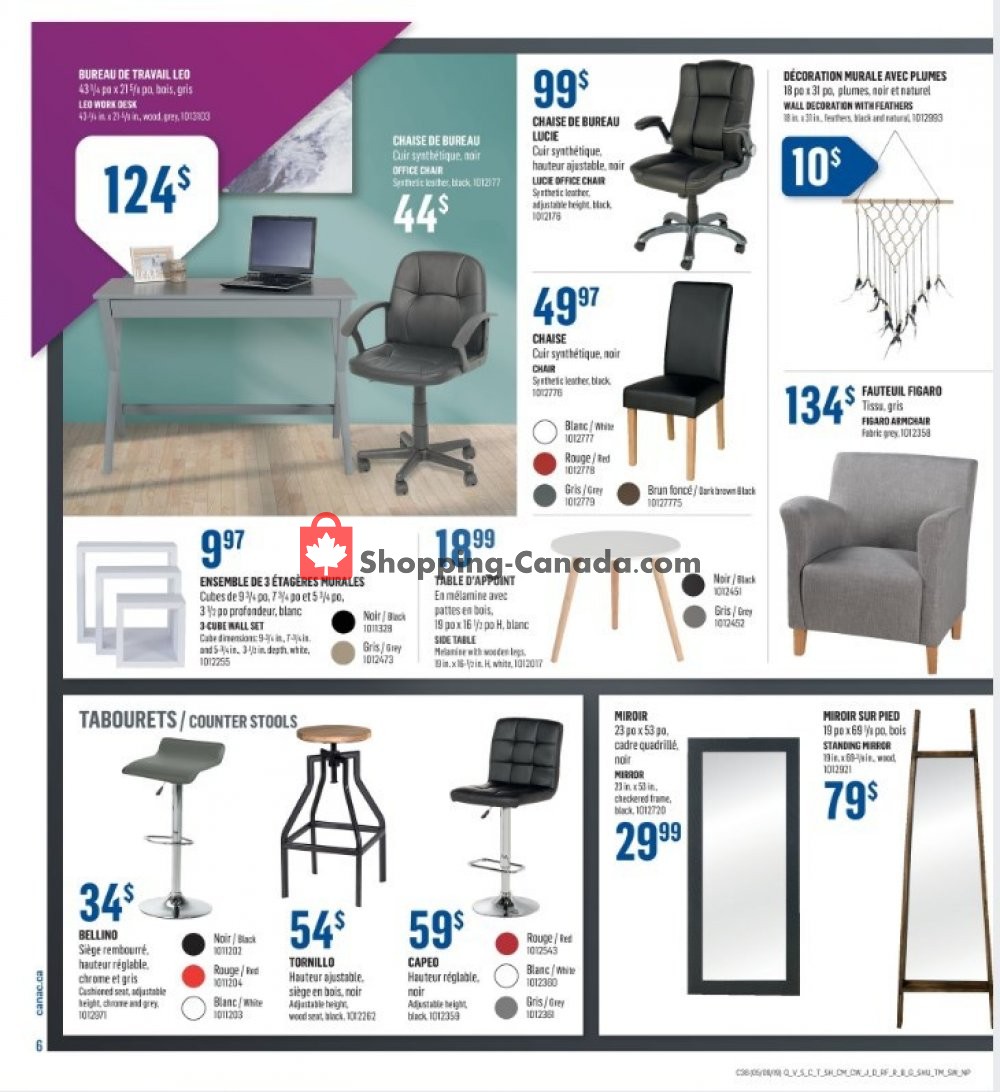 Canac flyer from Thursday September 5, 2019 to Wednesday September 11, 2019 - page 6