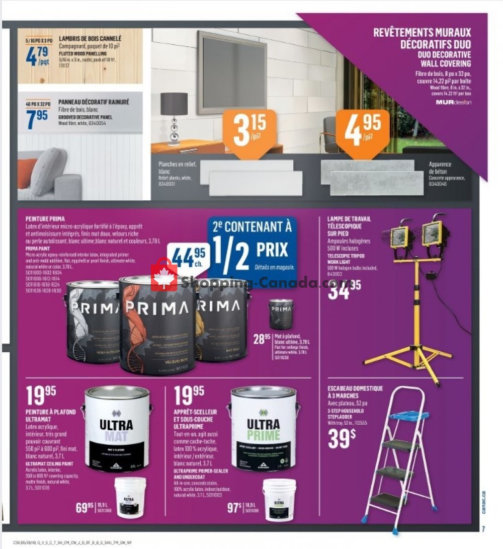 Canac flyer from Thursday September 5, 2019 to Wednesday September 11, 2019 - page 7