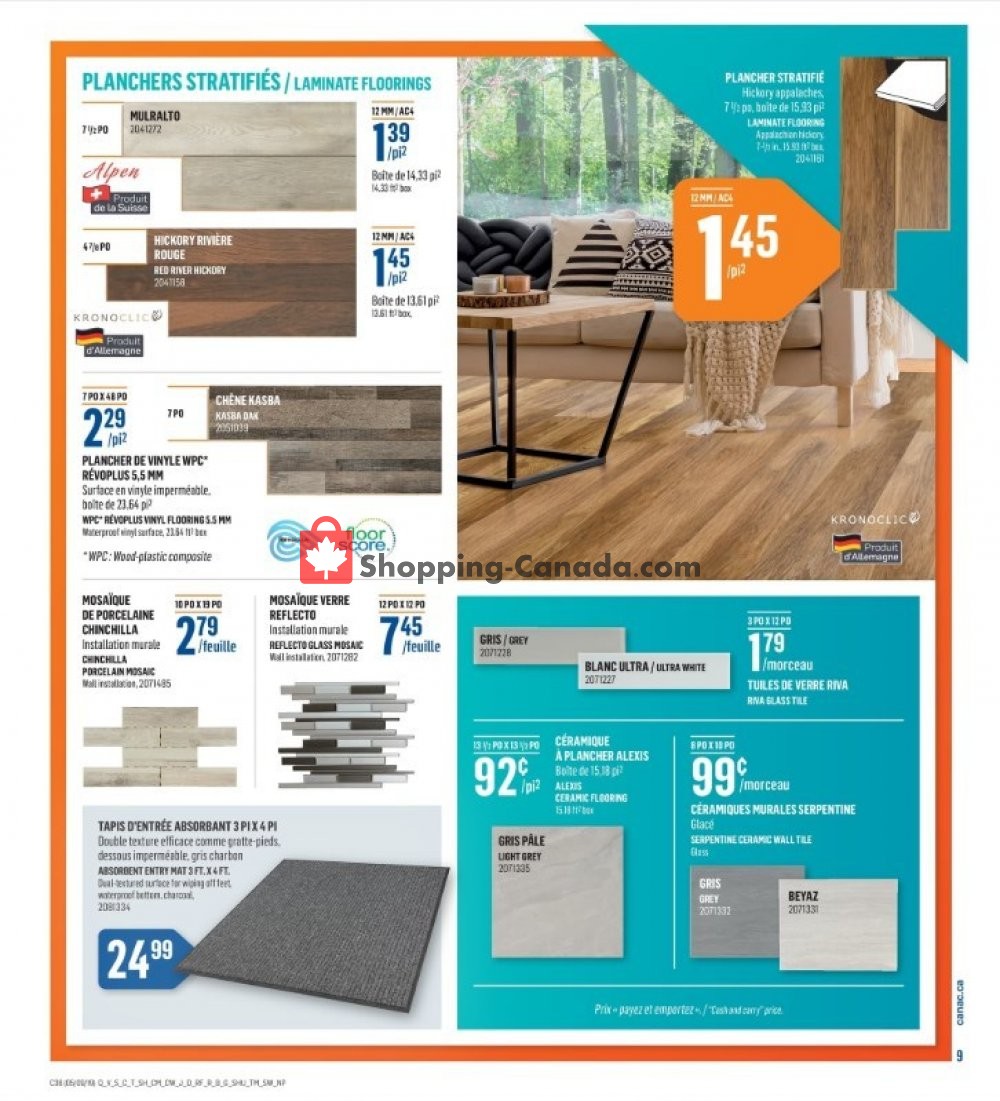Canac flyer from Thursday September 5, 2019 to Wednesday September 11, 2019 - page 9