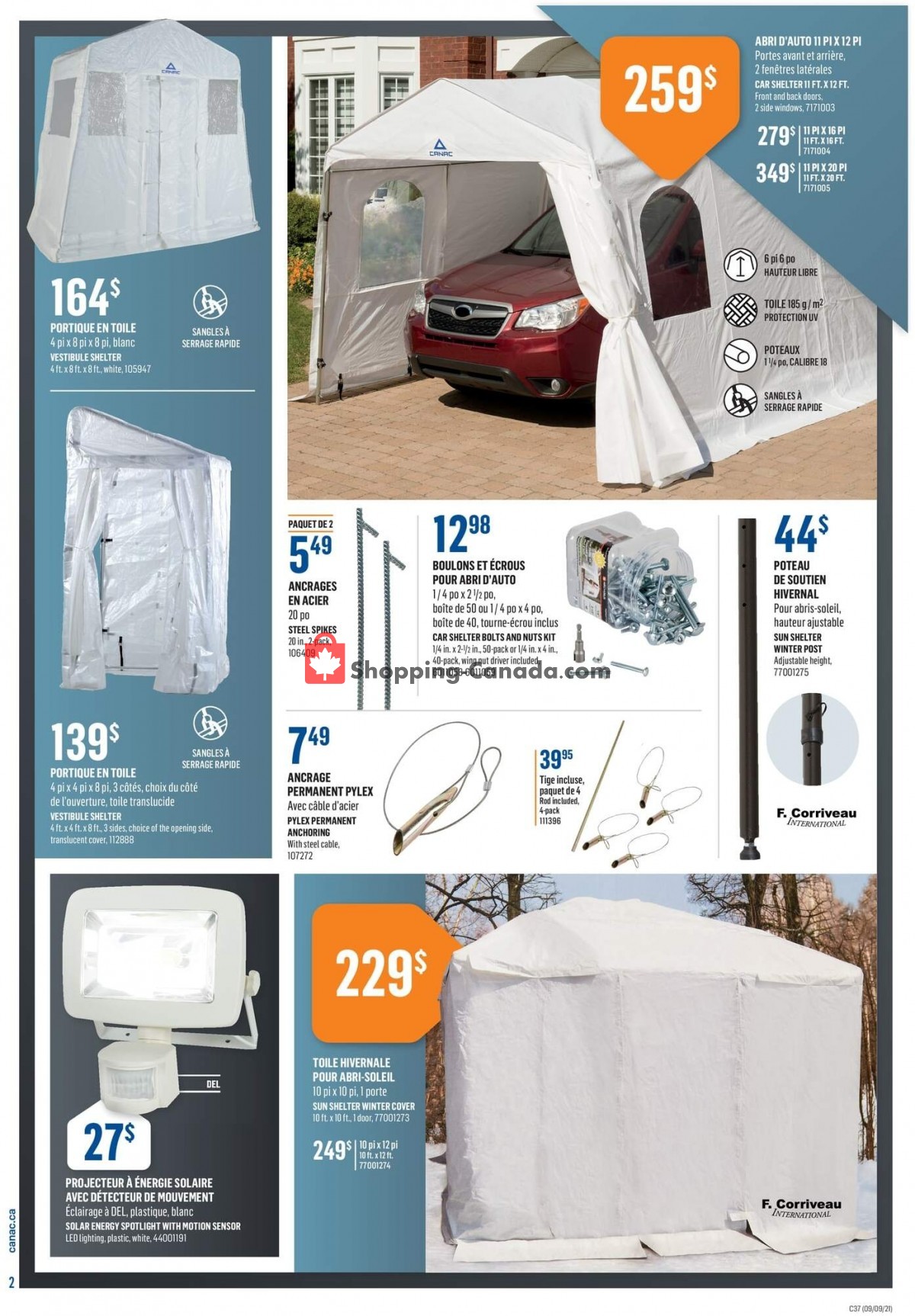 Canac flyer from Thursday September 9, 2021 to Wednesday September 15, 2021 - page 2