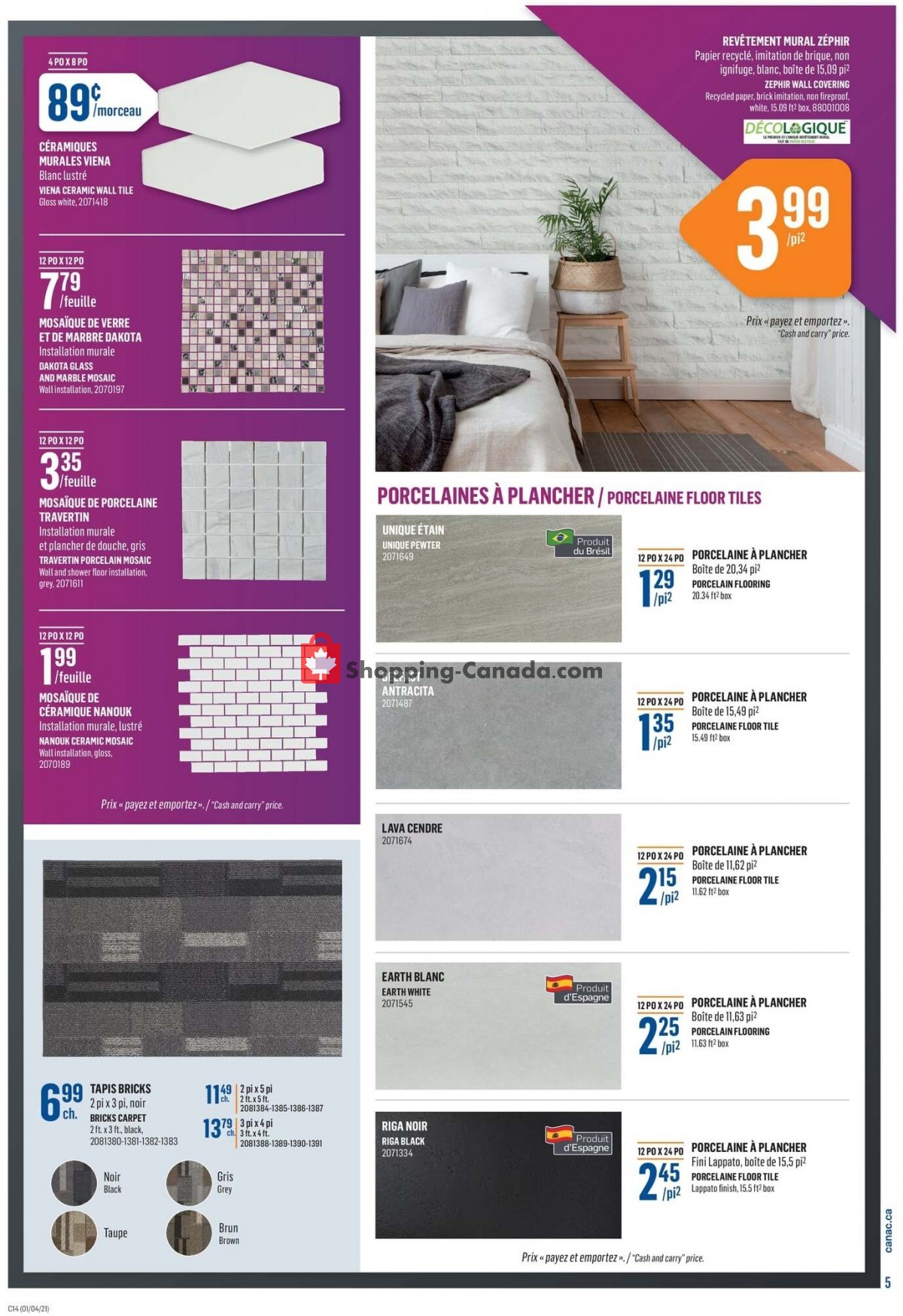 Canac flyer from Thursday April 1, 2021 to Wednesday April 14, 2021 - page 5