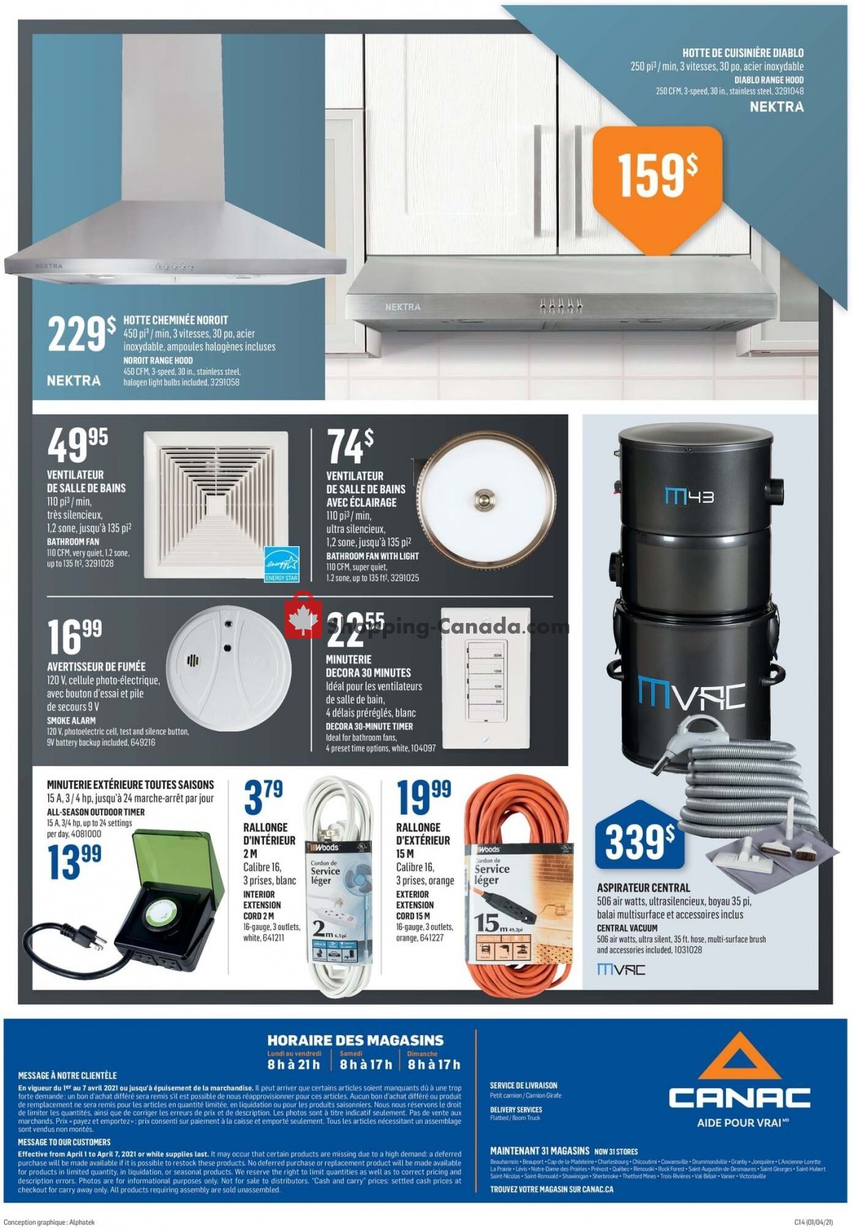 Canac flyer from Thursday April 1, 2021 to Wednesday April 14, 2021 - page 8