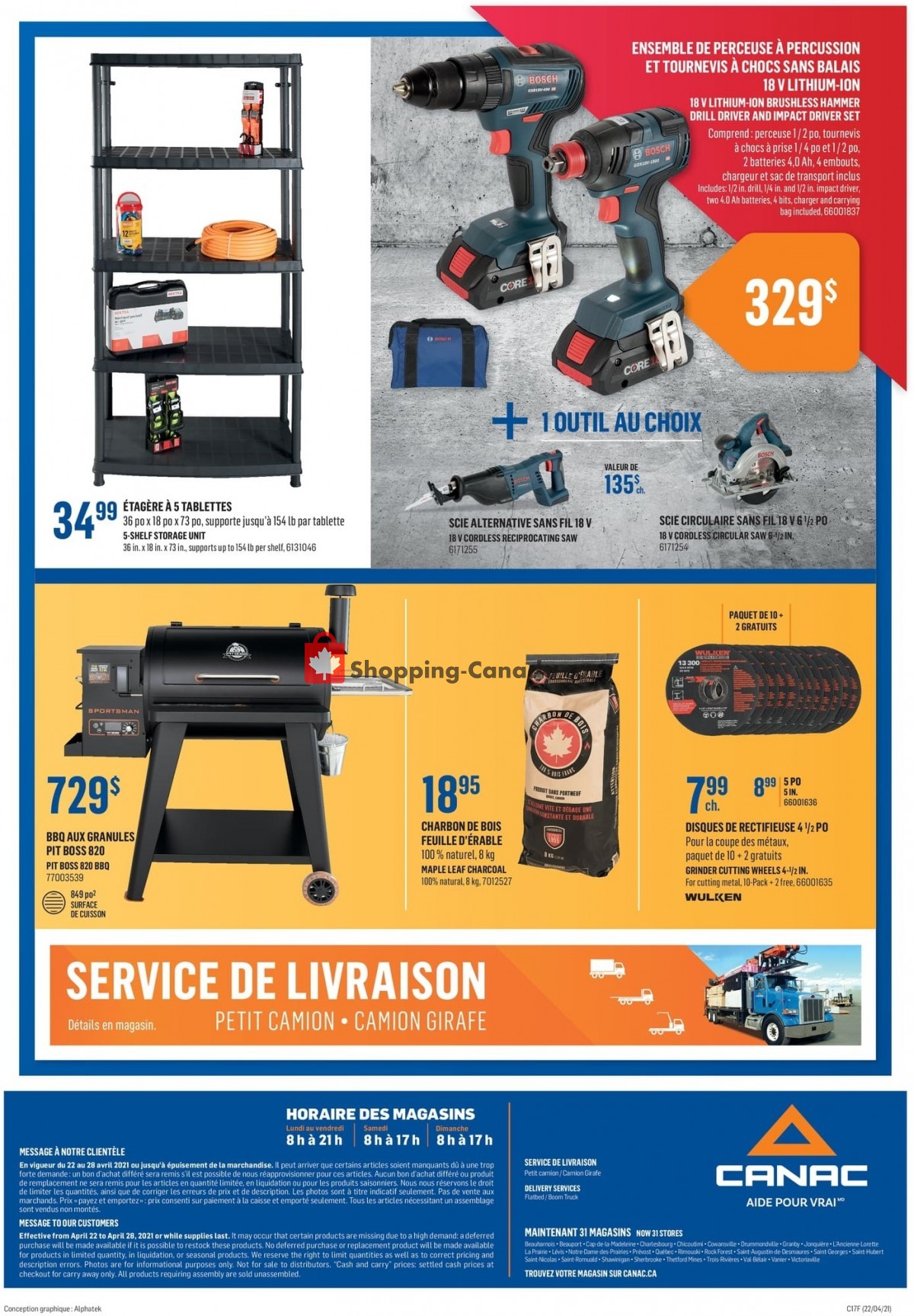 Canac flyer from Thursday April 22, 2021 to Wednesday April 28, 2021 - page 2