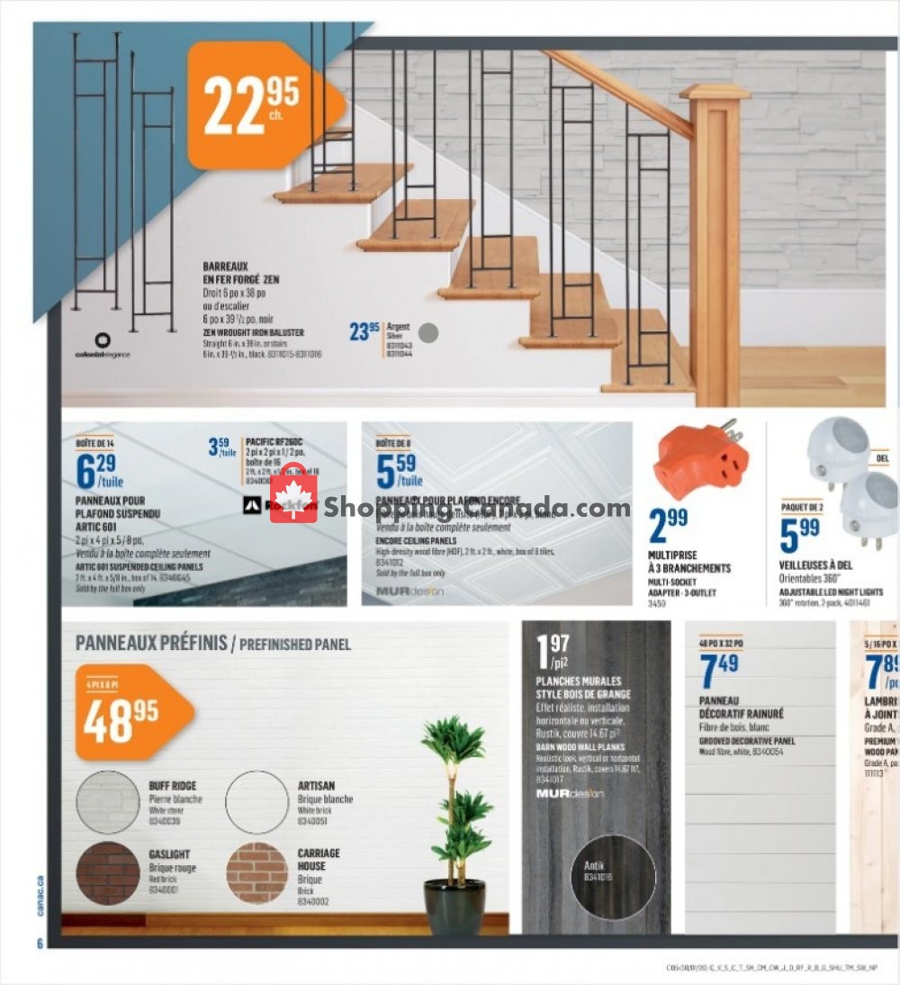 Canac flyer from Thursday January 30, 2020 to Wednesday February 5, 2020 - page 6