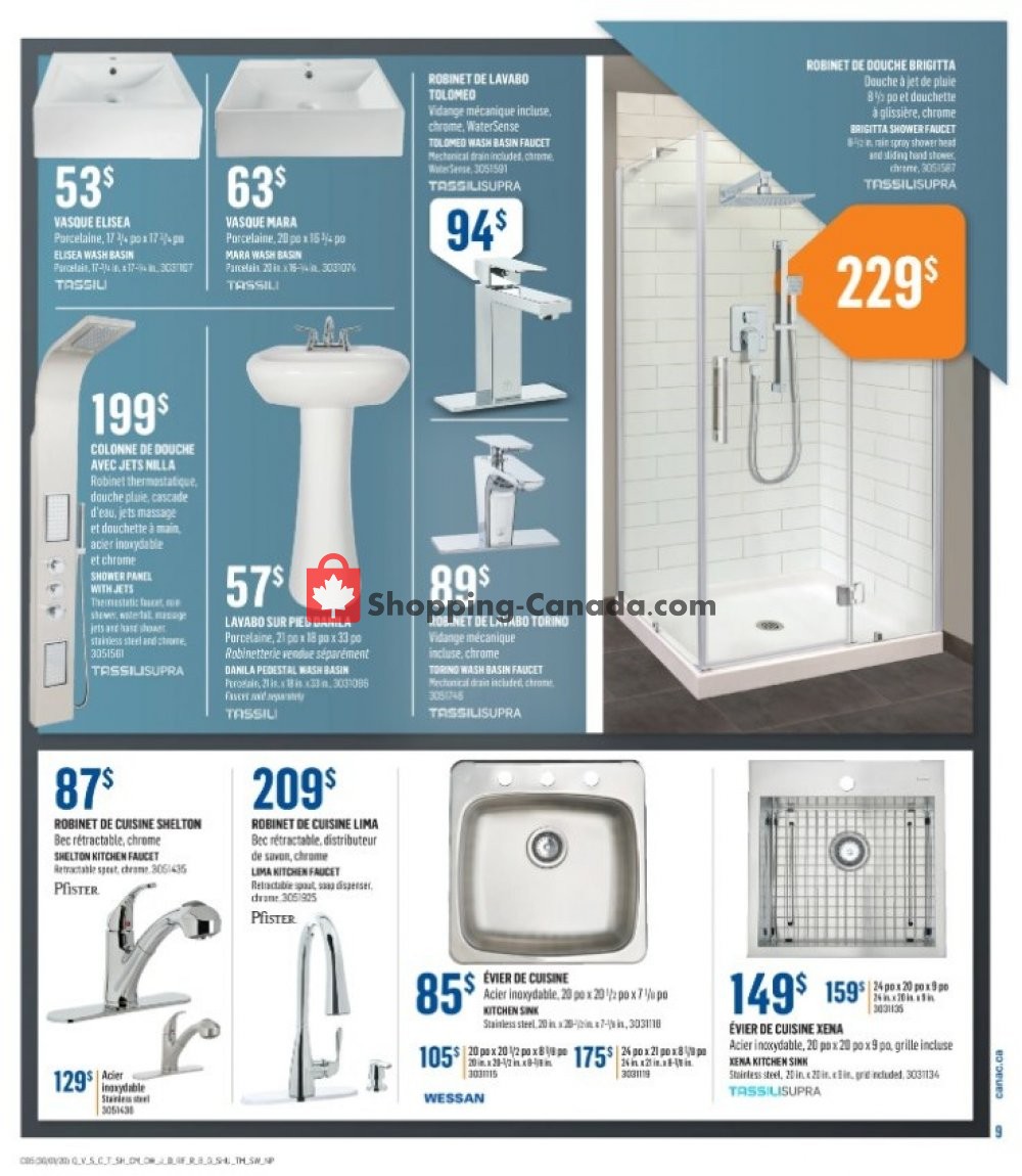 Canac flyer from Thursday January 30, 2020 to Wednesday February 5, 2020 - page 9