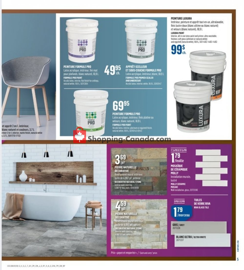 Canac flyer from Thursday January 9, 2020 to Wednesday January 15, 2020 - page 7