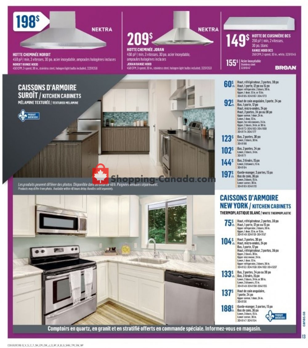 Canac flyer from Thursday July 11, 2019 to Wednesday July 17, 2019 - page 13