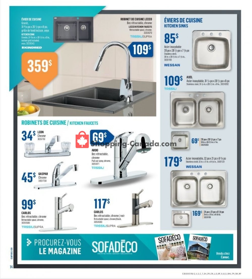 Canac flyer from Thursday July 11, 2019 to Wednesday July 17, 2019 - page 14