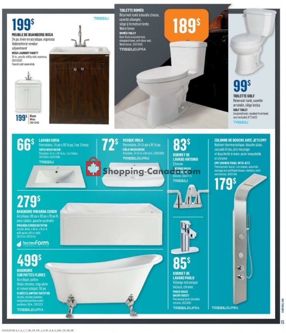 Canac flyer from Thursday July 11, 2019 to Wednesday July 17, 2019 - page 15