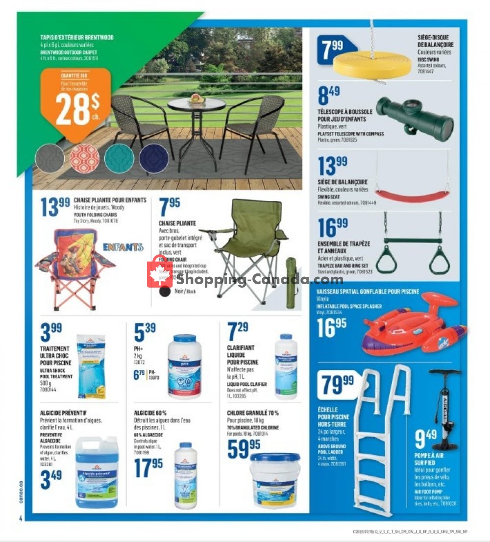 Canac flyer from Thursday July 11, 2019 to Wednesday July 17, 2019 - page 4