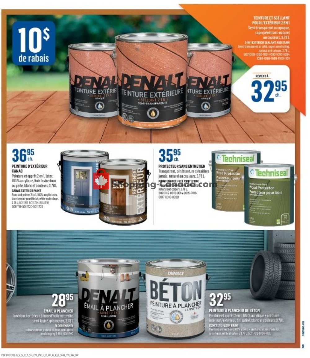 Canac flyer from Thursday July 11, 2019 to Wednesday July 17, 2019 - page 9