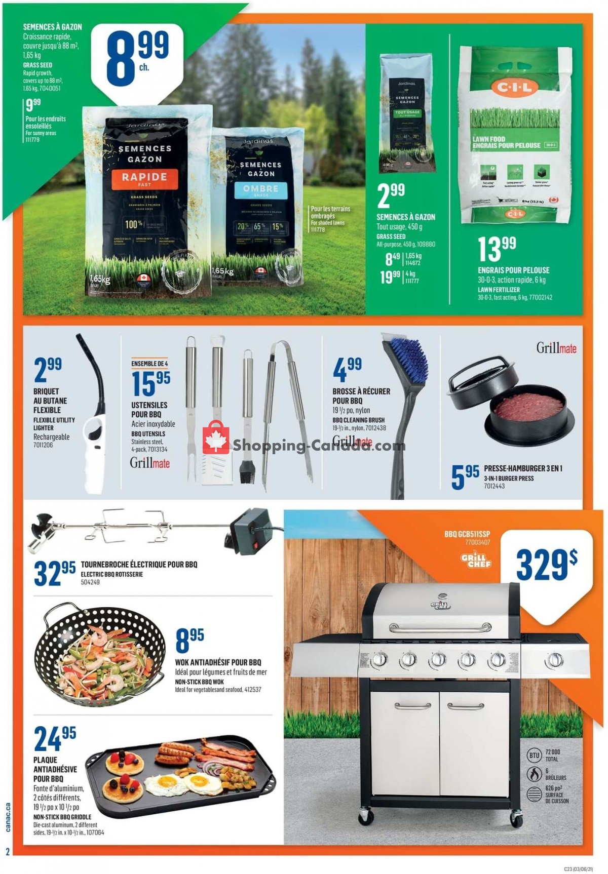 Canac flyer from Thursday June 3, 2021 to Wednesday June 9, 2021 - page 2