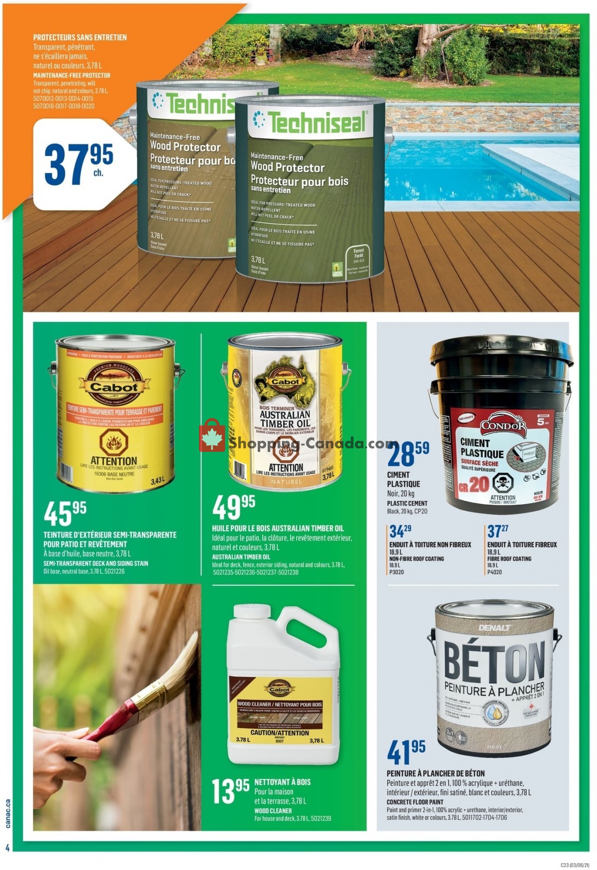Canac flyer from Thursday June 3, 2021 to Wednesday June 9, 2021 - page 4