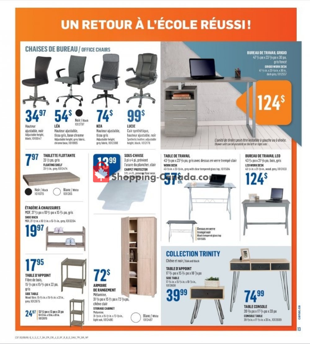 Canac flyer from Thursday September 12, 2019 to Wednesday September 18, 2019 - page 13