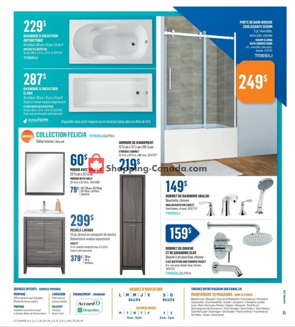 Canac flyer from Thursday September 12, 2019 to Wednesday September 18, 2019 - page 15