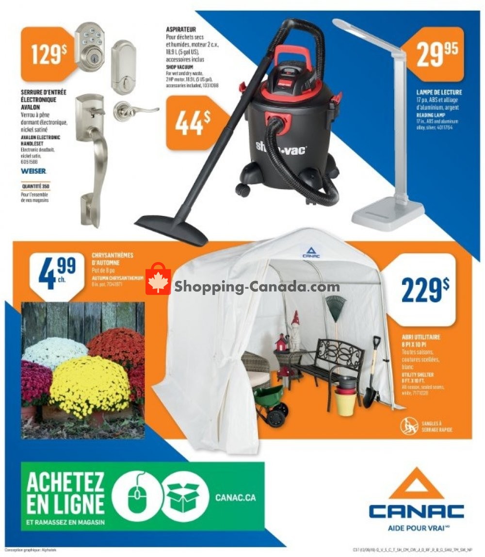 Canac flyer from Thursday September 12, 2019 to Wednesday September 18, 2019 - page 16