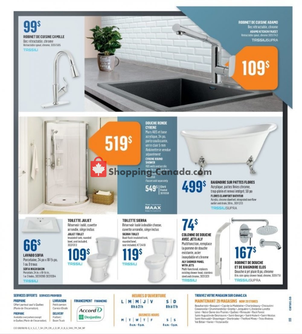 Canac flyer from Thursday August 8, 2019 to Wednesday August 14, 2019 - page 11