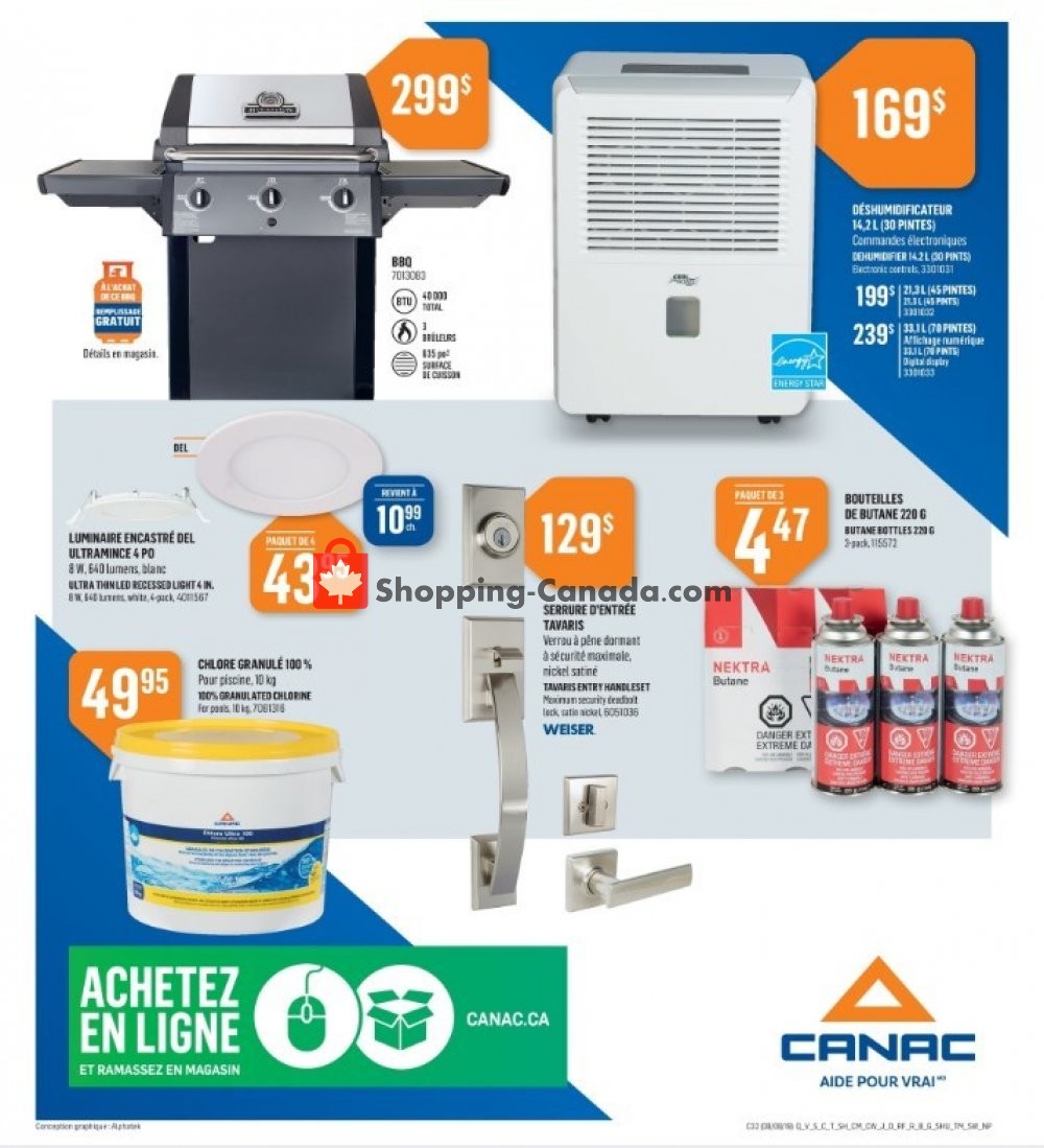 Canac flyer from Thursday August 8, 2019 to Wednesday August 14, 2019 - page 12