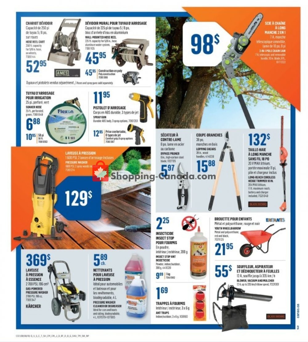 Canac flyer from Thursday August 8, 2019 to Wednesday August 14, 2019 - page 3
