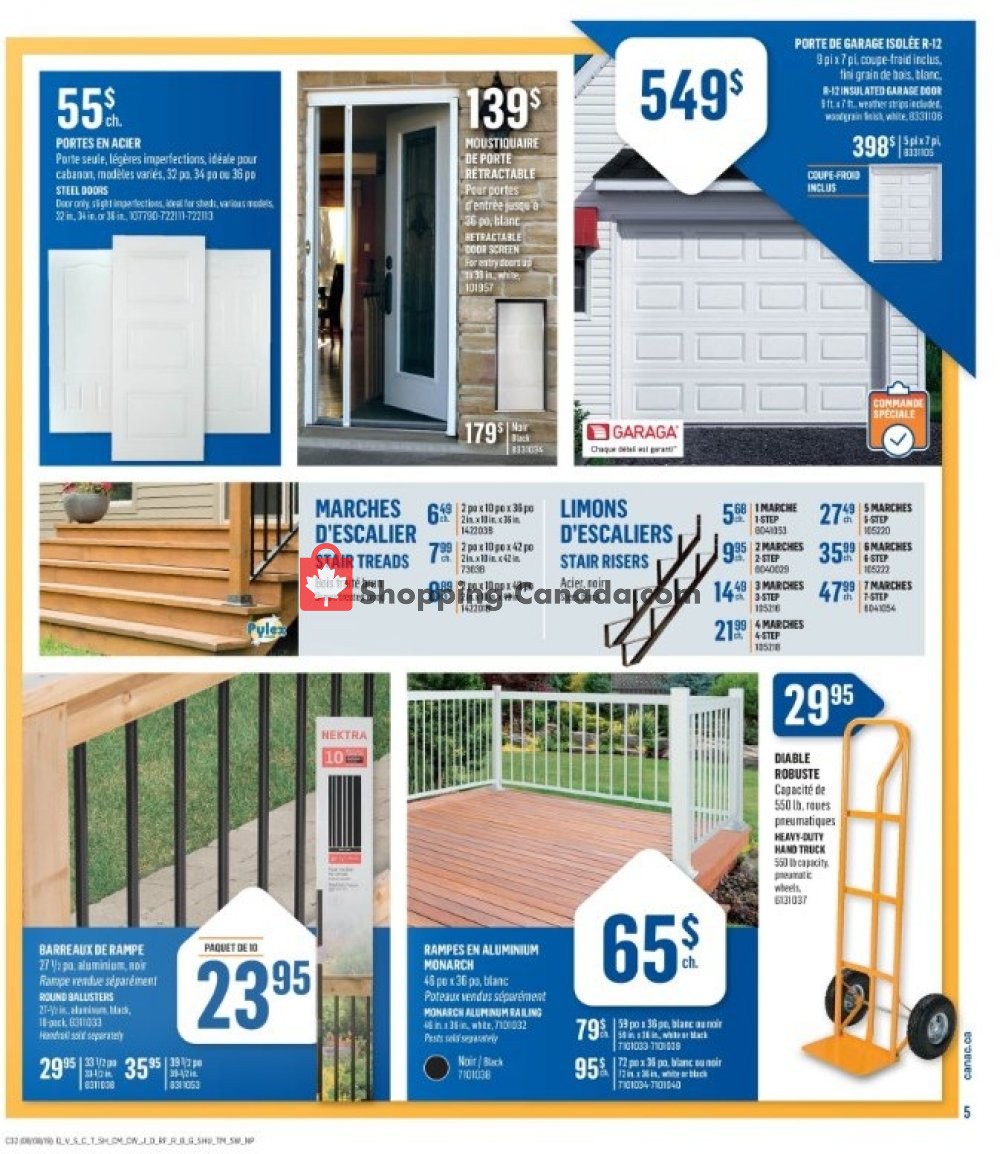 Canac flyer from Thursday August 8, 2019 to Wednesday August 14, 2019 - page 5