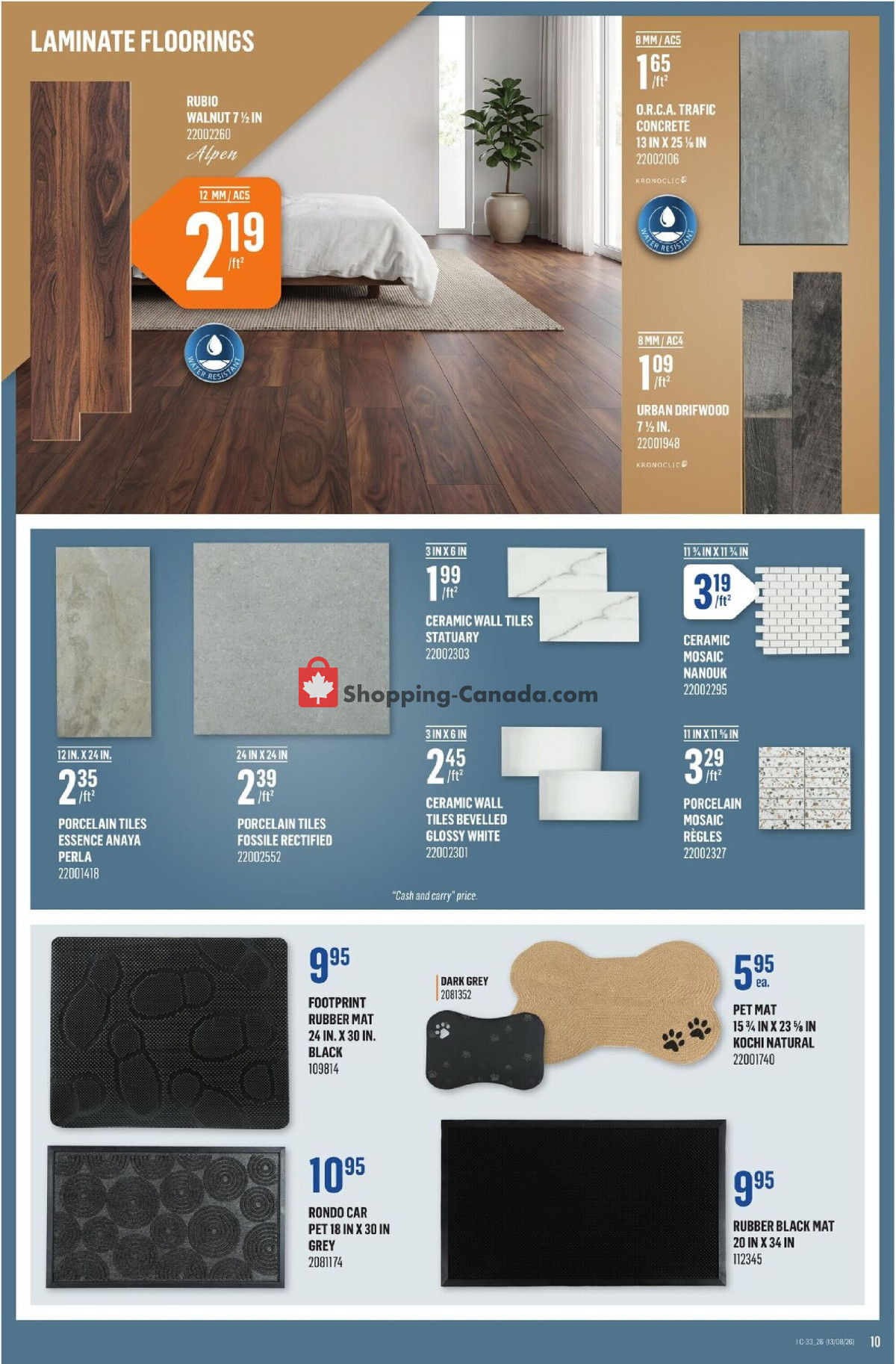 Canac flyer from Thursday August 13, 2026 to Wednesday August 19, 2026 - page 10