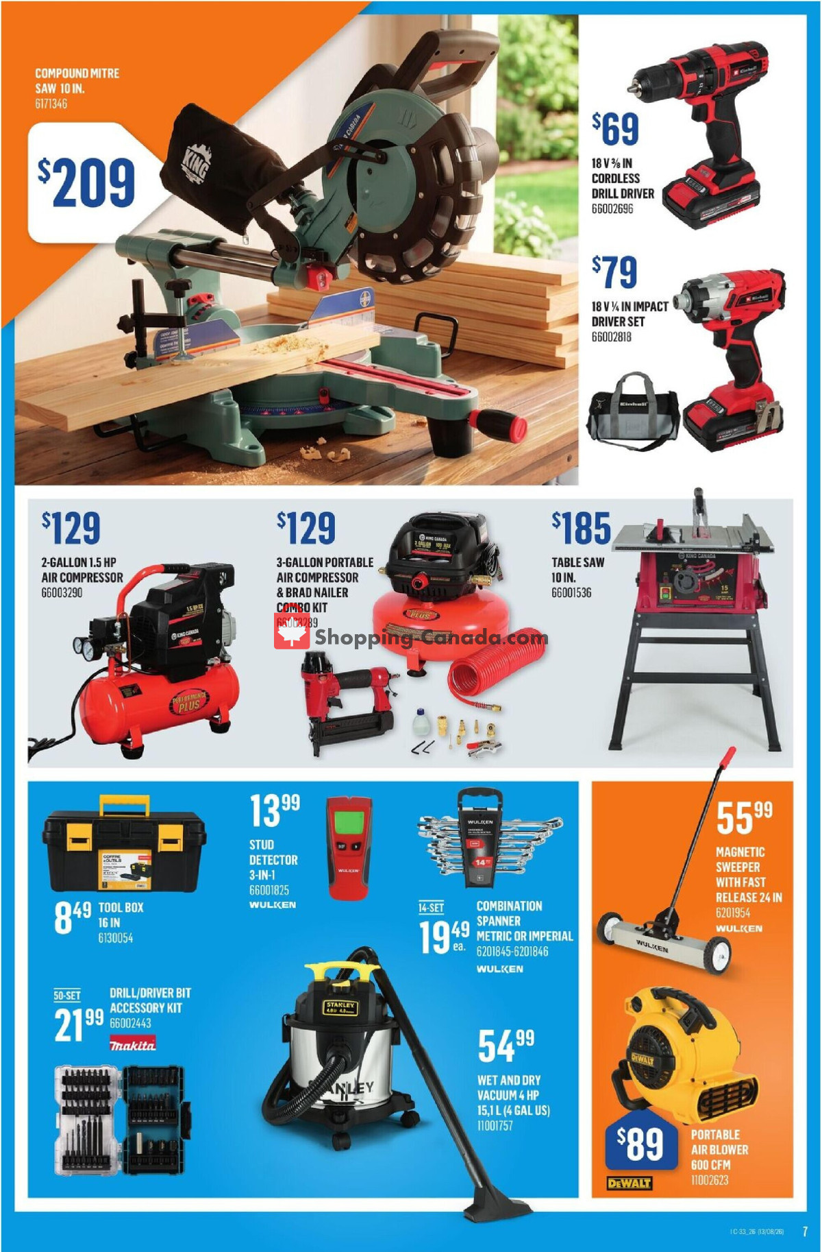 Canac flyer from Thursday August 13, 2026 to Wednesday August 19, 2026 - page 7
