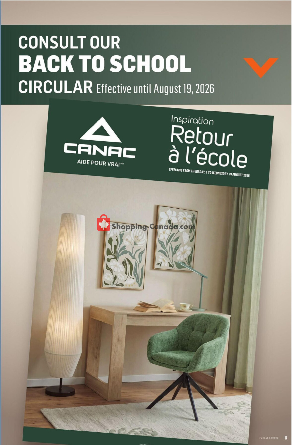 Canac flyer from Thursday August 13, 2026 to Wednesday August 19, 2026 - page 8