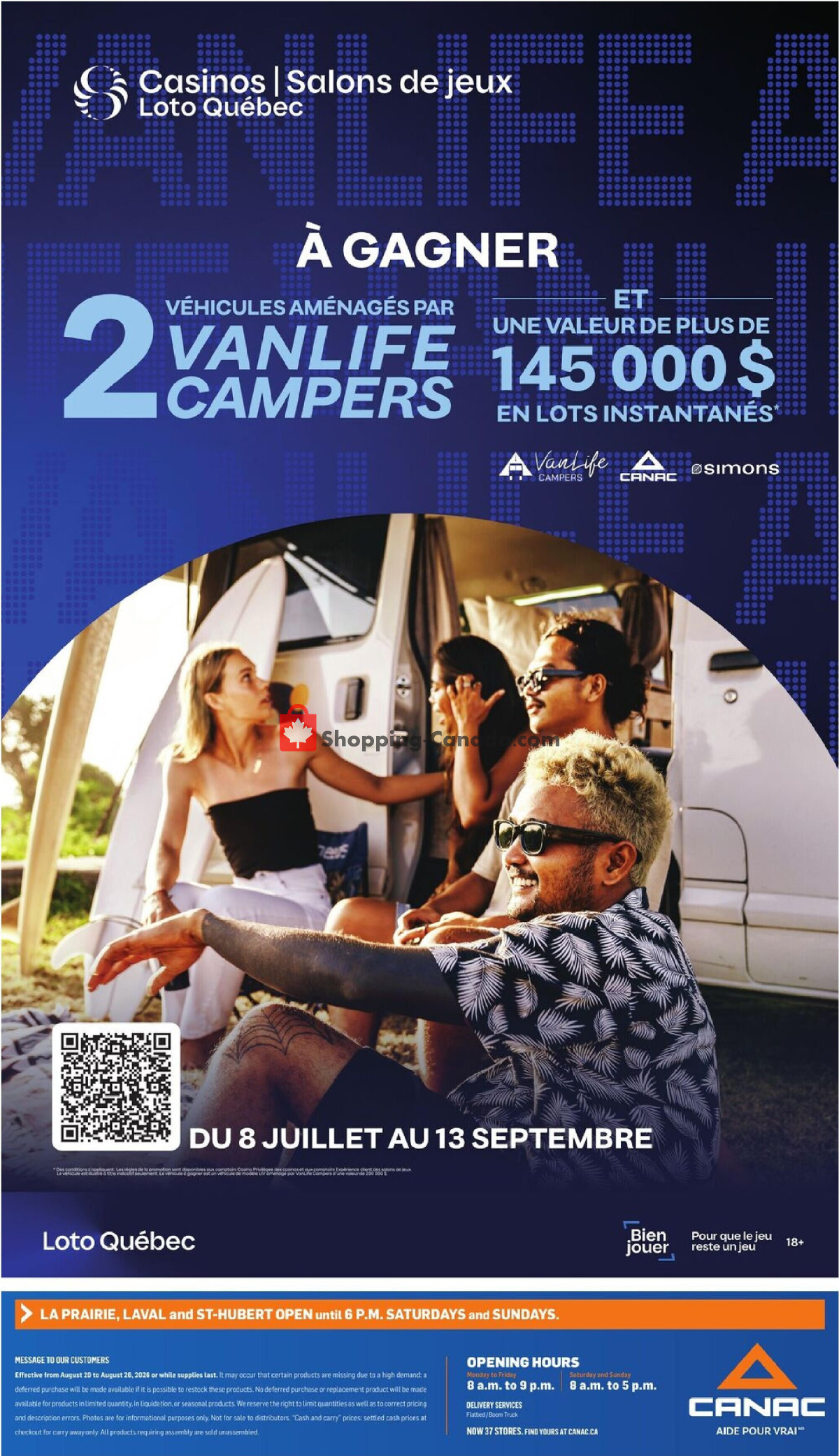 Canac flyer from Thursday August 20, 2026 to Wednesday August 26, 2026 - page 13