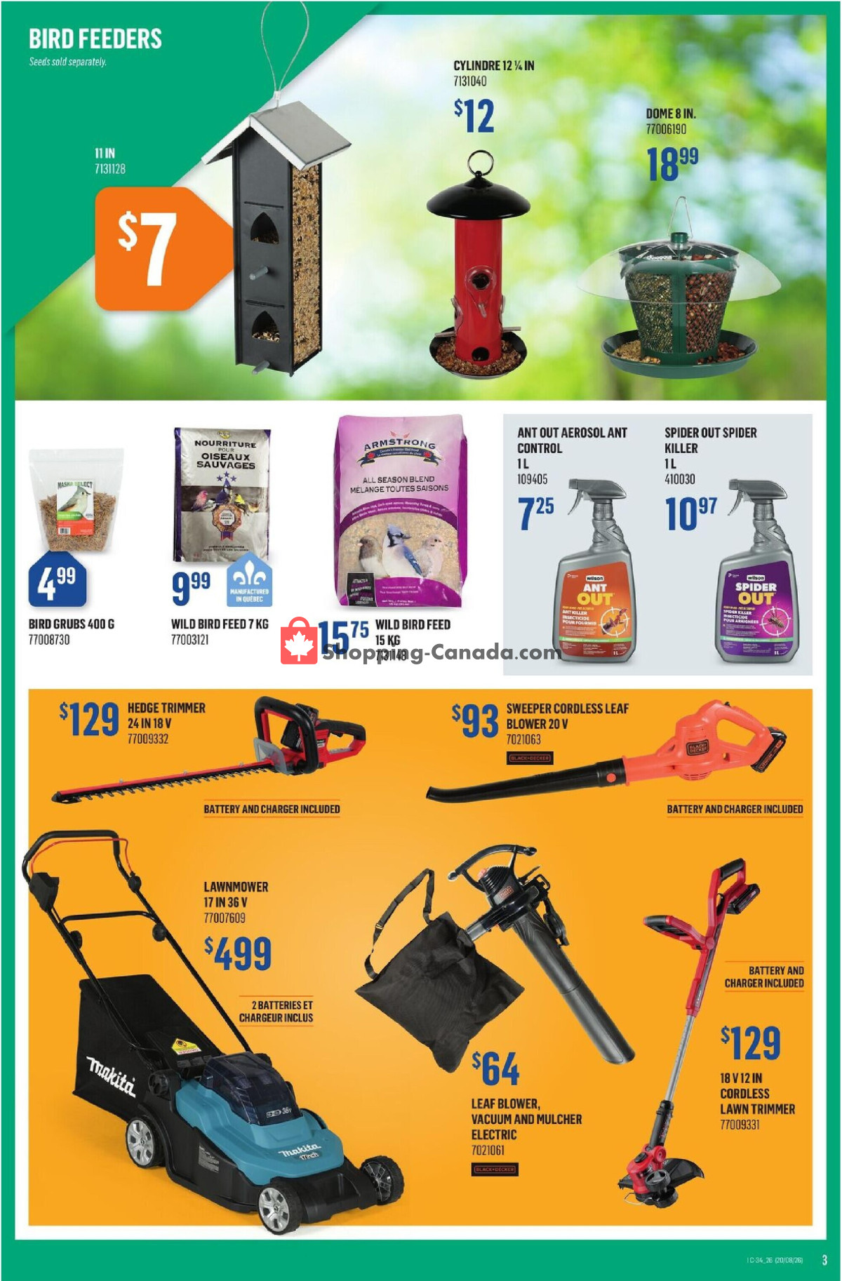 Canac flyer from Thursday August 20, 2026 to Wednesday August 26, 2026 - page 3