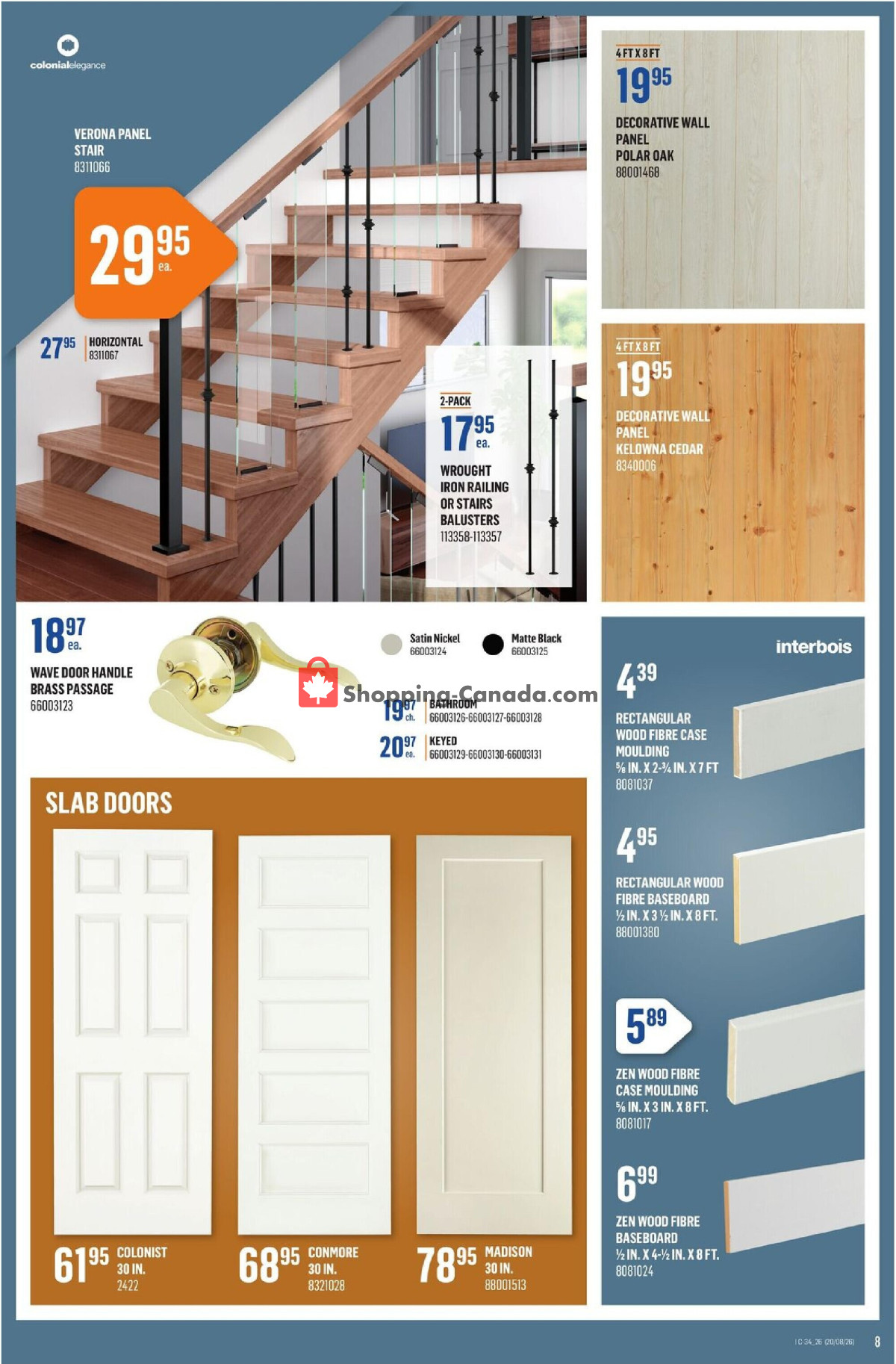 Canac flyer from Thursday August 20, 2026 to Wednesday August 26, 2026 - page 8