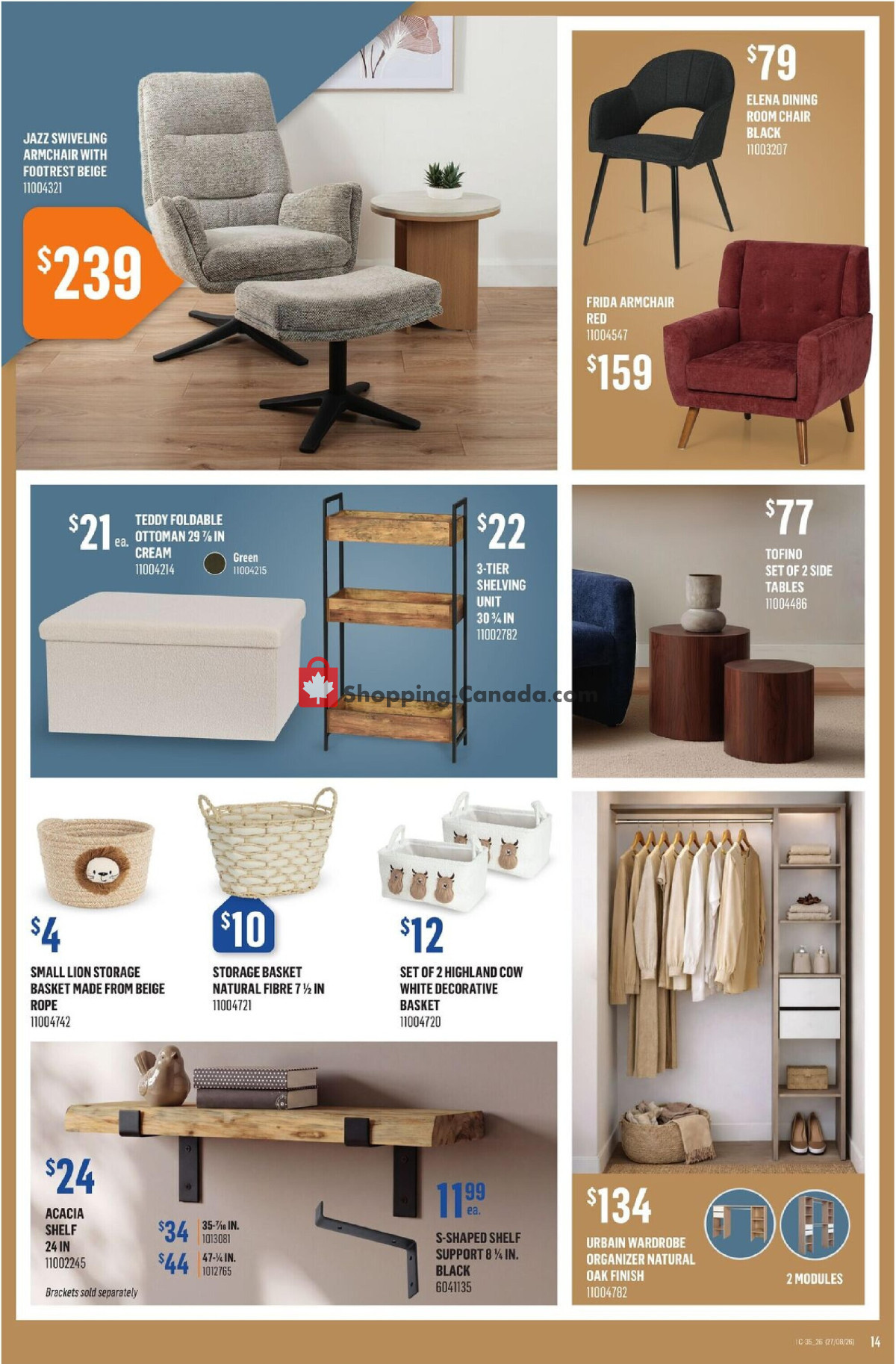 Canac flyer from Thursday August 27, 2026 to Wednesday September 2, 2026 - page 14
