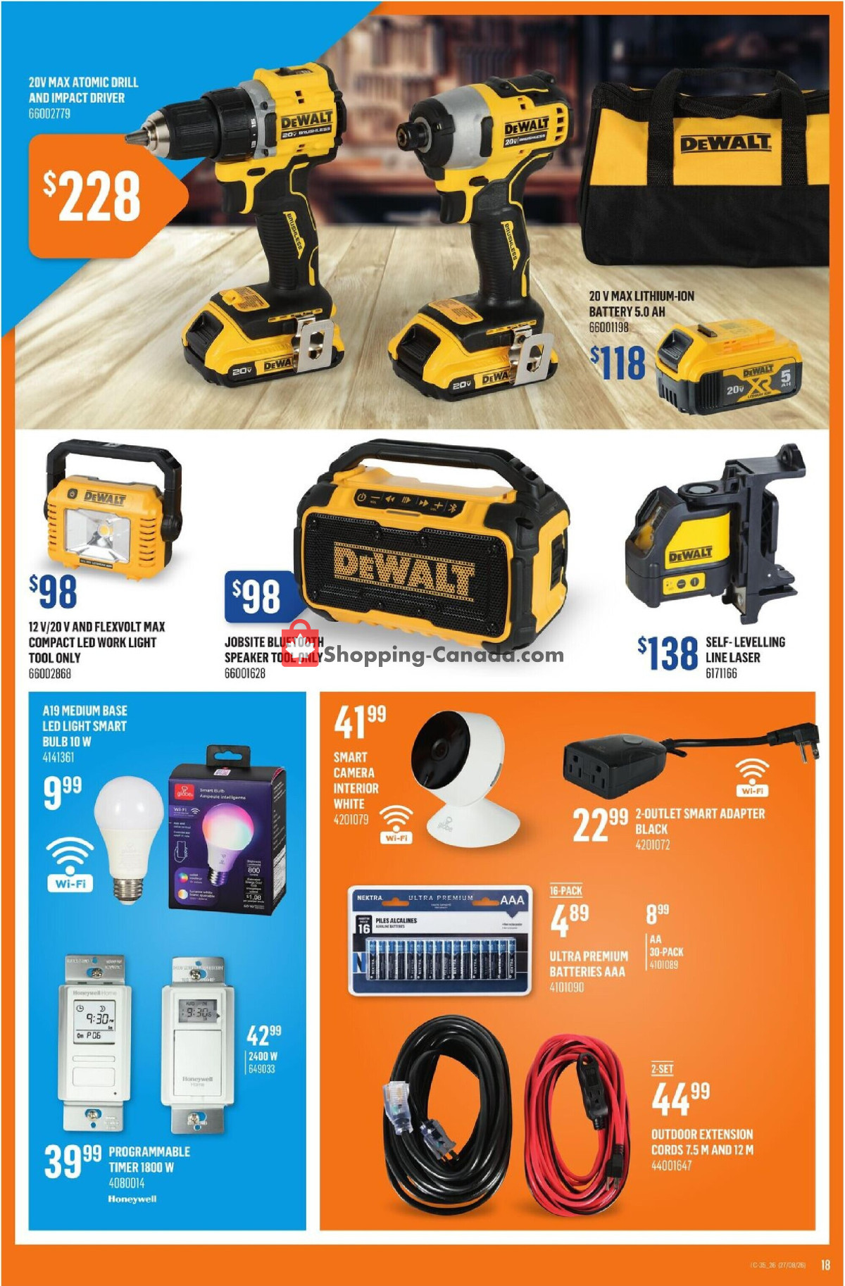 Canac flyer from Thursday August 27, 2026 to Wednesday September 2, 2026 - page 18