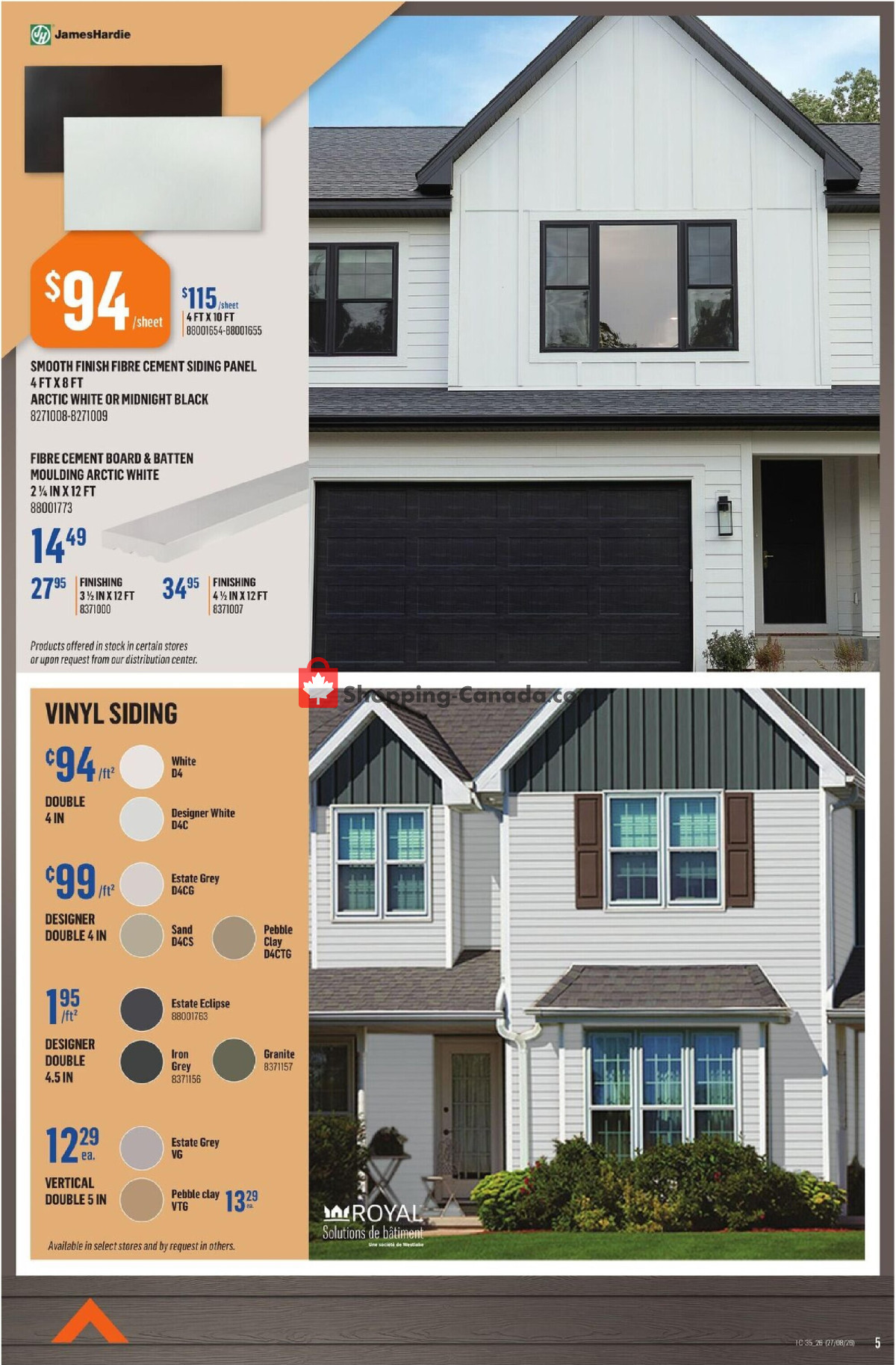 Canac flyer from Thursday August 27, 2026 to Wednesday September 2, 2026 - page 5