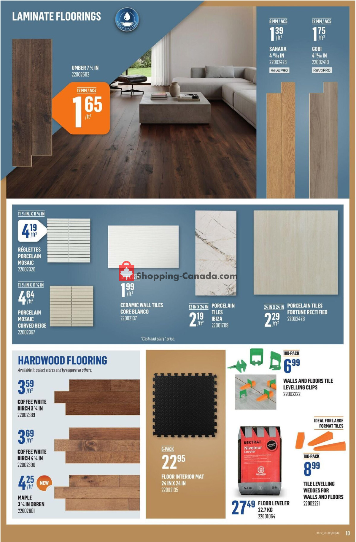 Canac flyer from Thursday August 6, 2026 to Wednesday August 12, 2026 - page 10