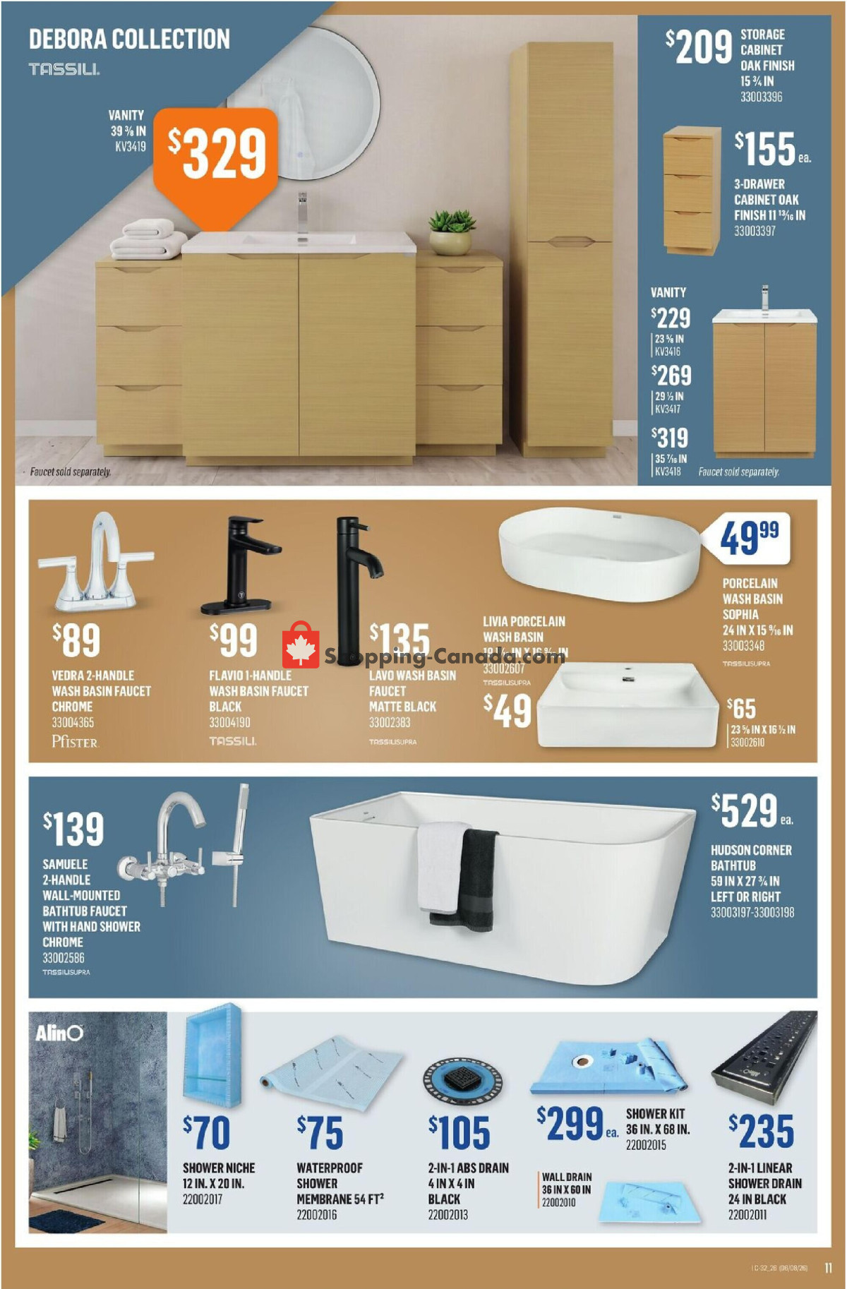 Canac flyer from Thursday August 6, 2026 to Wednesday August 12, 2026 - page 11