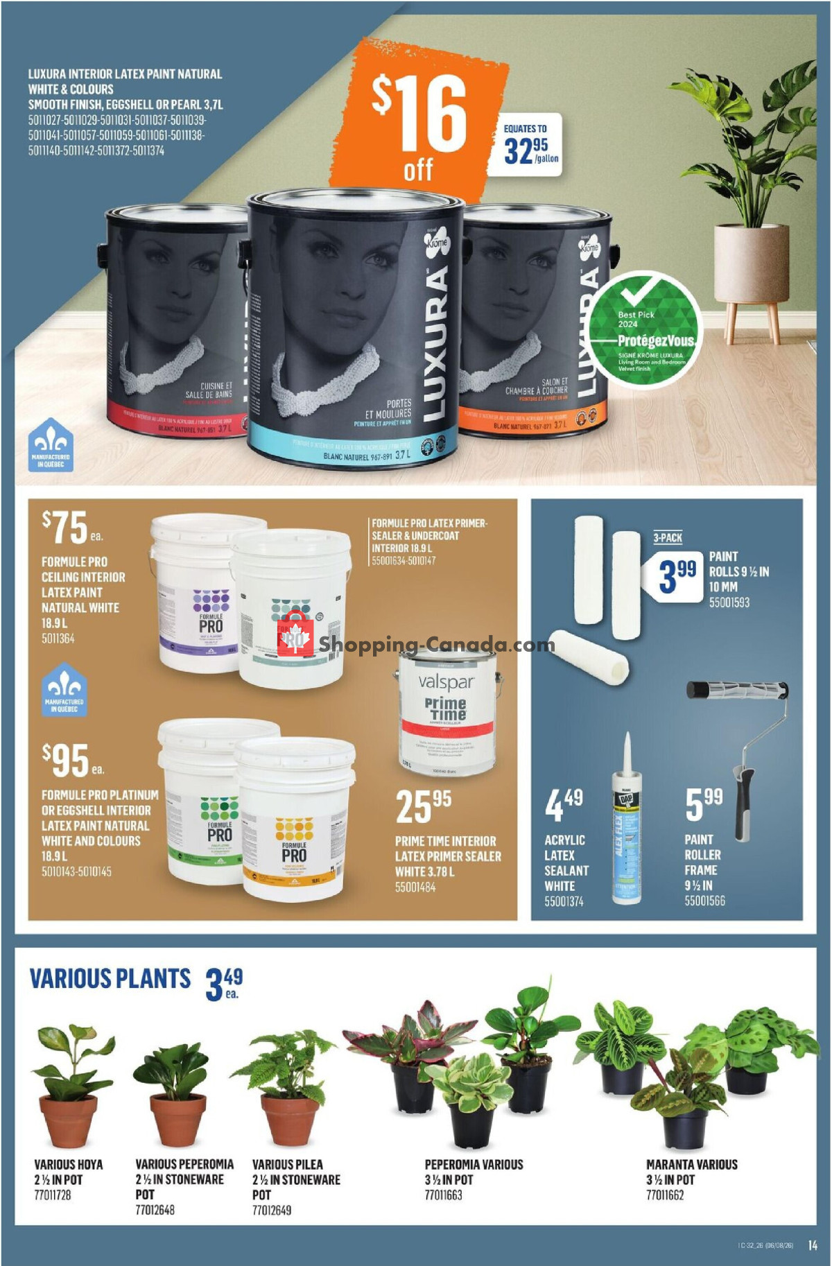 Canac flyer from Thursday August 6, 2026 to Wednesday August 12, 2026 - page 14