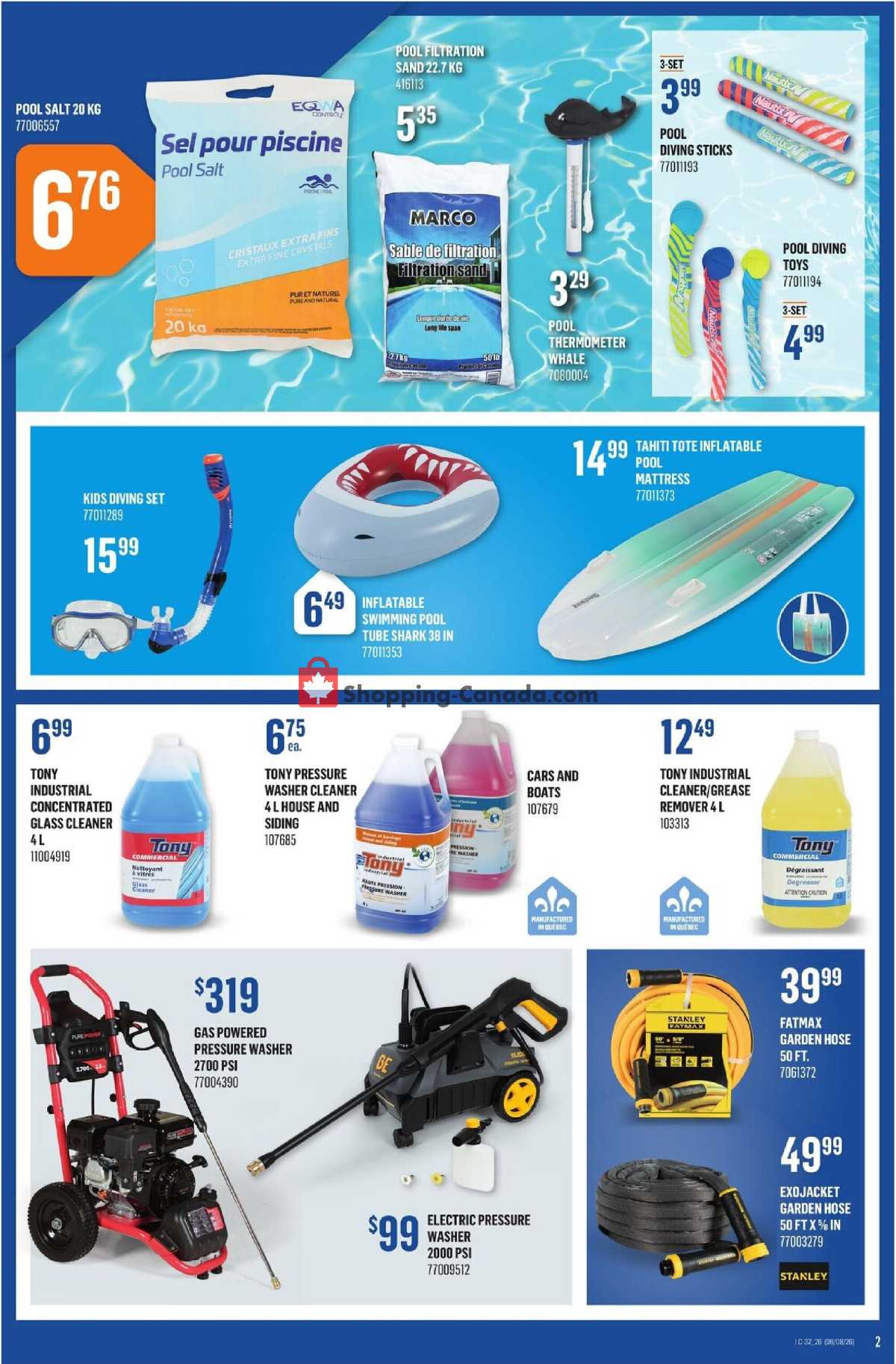 Canac flyer from Thursday August 6, 2026 to Wednesday August 12, 2026 - page 2