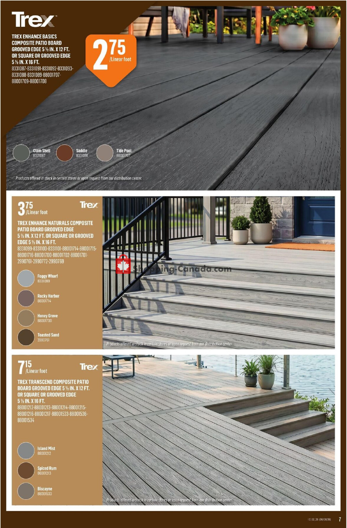 Canac flyer from Thursday August 6, 2026 to Wednesday August 12, 2026 - page 7