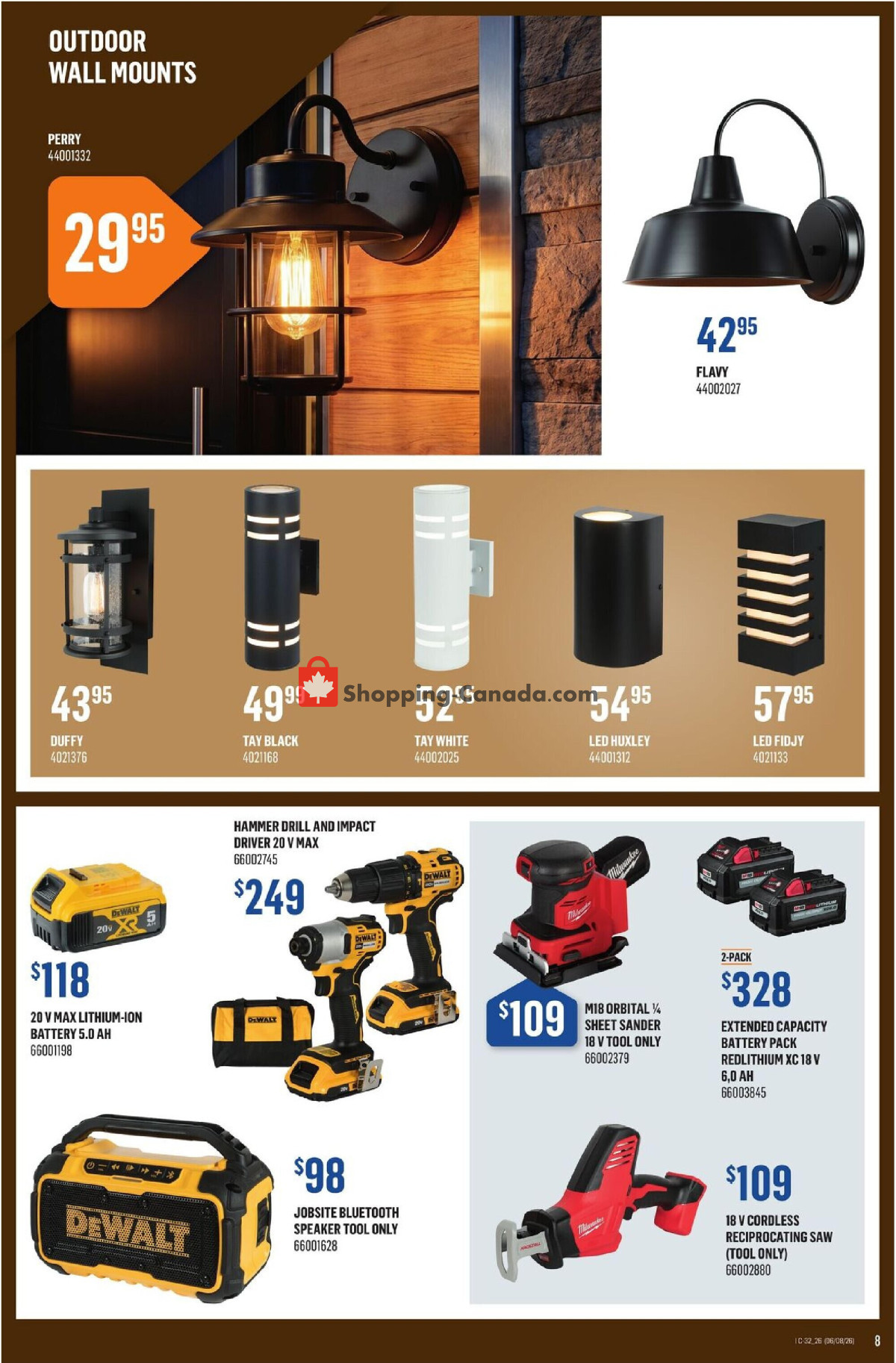 Canac flyer from Thursday August 6, 2026 to Wednesday August 12, 2026 - page 8