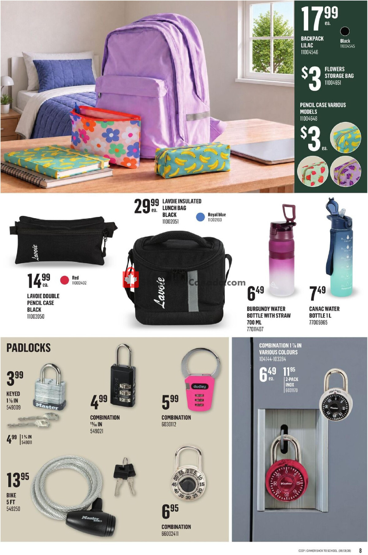 Canac flyer from Thursday August 6, 2026 to Wednesday August 19, 2026 - page 8